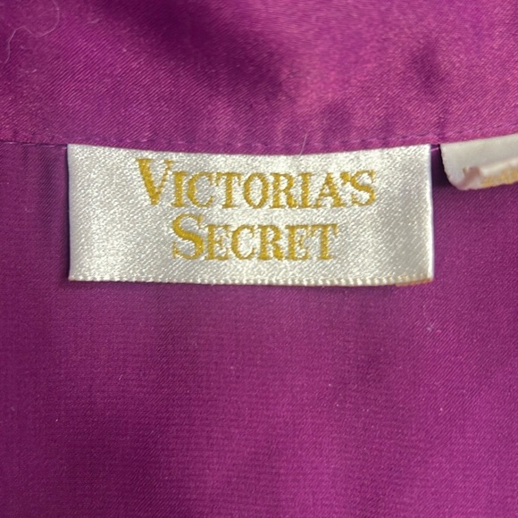 Vintage Victoria Secret Gold Label Nightgown Size M/L Silky Slinky - Picture 7 of 13